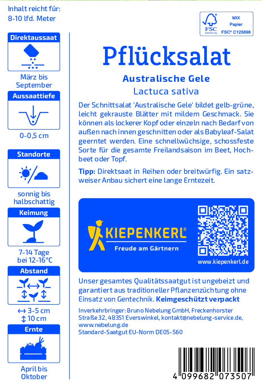 Salat Pflücks Australischer Gele - Produktbild 2