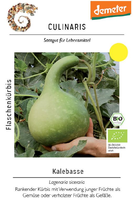 Bio Kalebasse / Flaschenkürbis