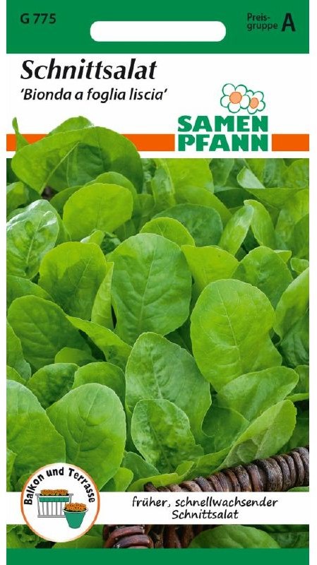 Salat Schnittsalat Bionda a foglia lisc