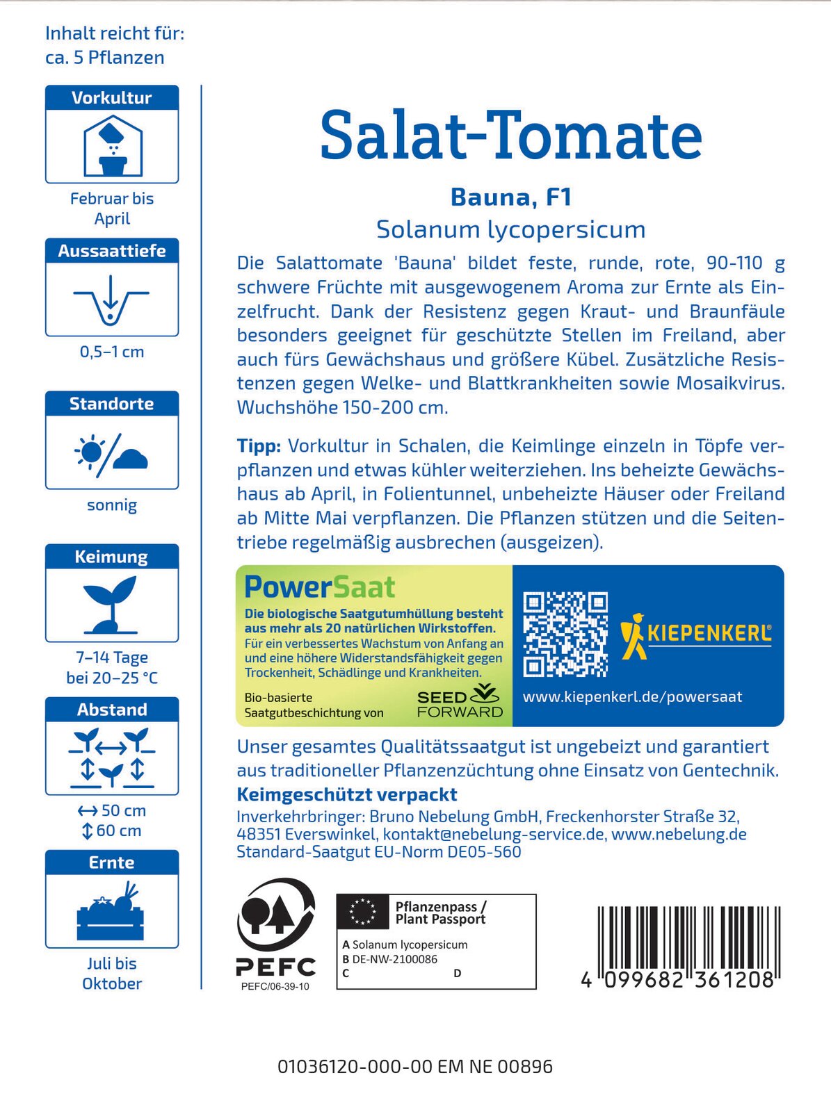 Tomate Bauna F1 PowerSaat - Produktbild 2
