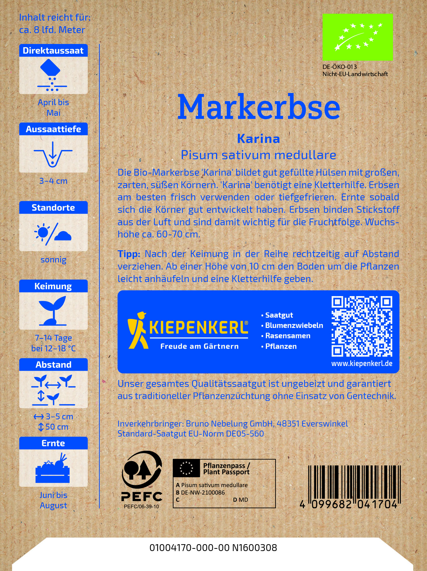 Bio Markerbse - Produktbild 2