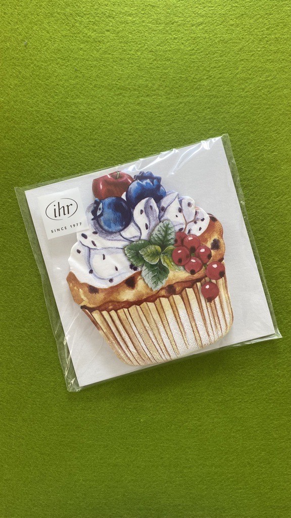 IHR, Lunch-Servietten "Cupcake"