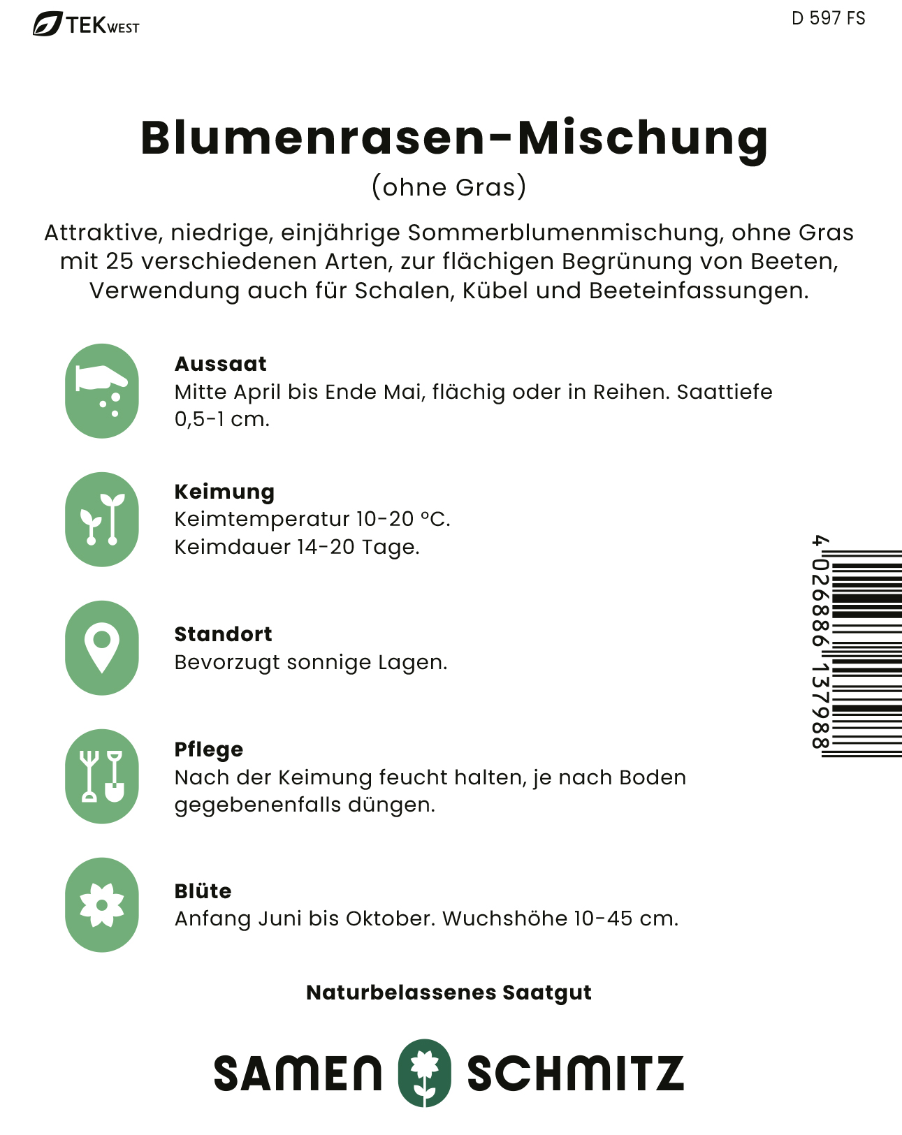 Blumenrasenmischung - Produktbild 2