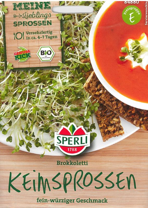 Keimsprossen Brokkoletti