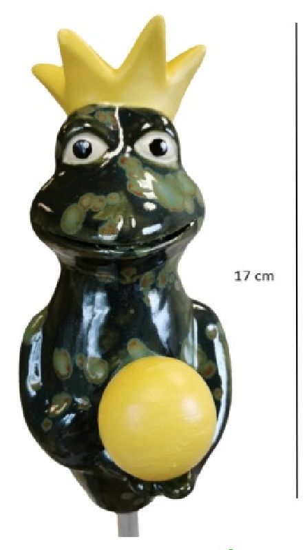 Keramik-Frosch mini grün KuK 44719