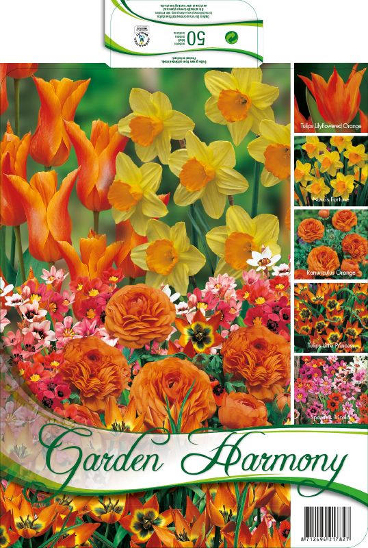 Tragetasche orange Garten