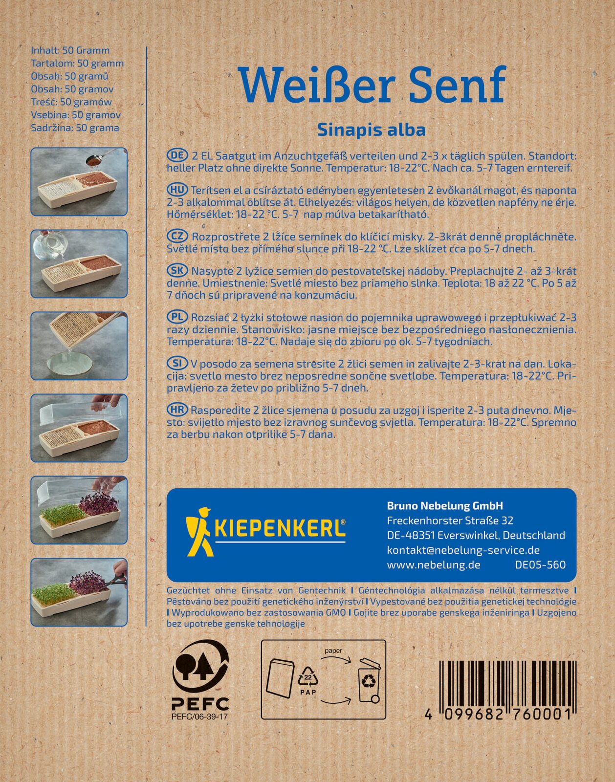 Keimsprossen Weißer Senf - Produktbild 2