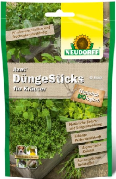 Azet Dünge Sticks für Kräuter 40 Stück