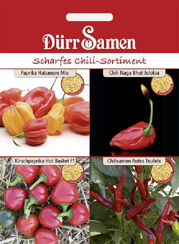 Paprika / Chili Scharfes Chili Sortiment