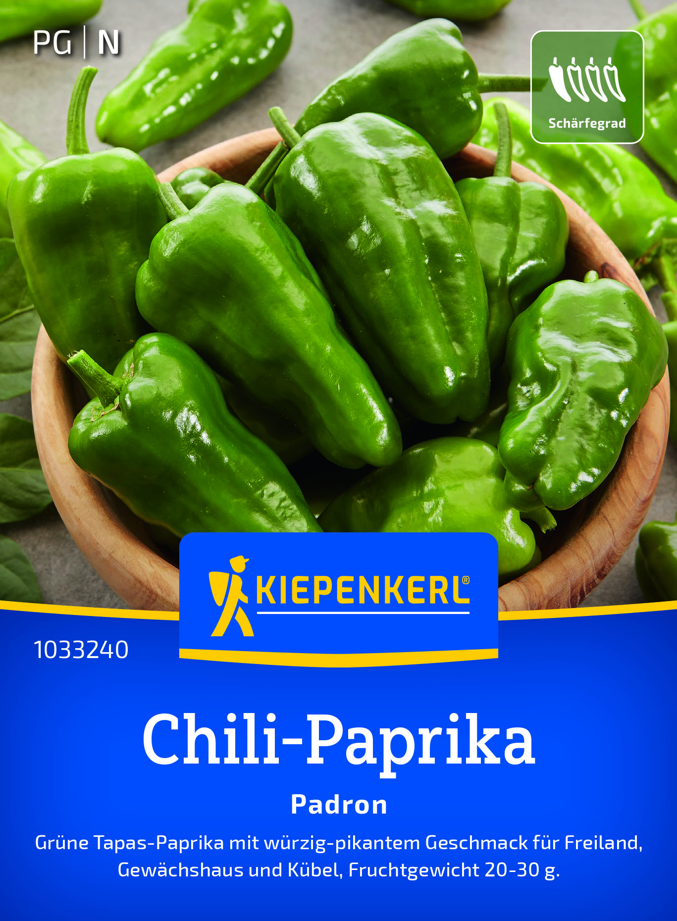 Paprika / Bratpaprika Padron