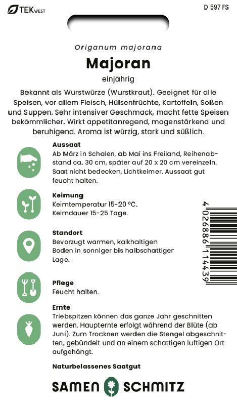Majoran - einjährig - Produktbild 2