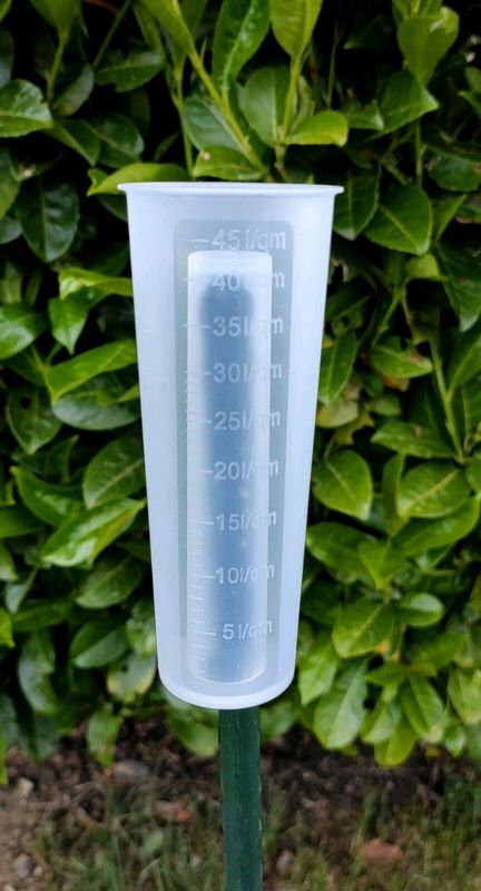 Regenmesser aus Silikon