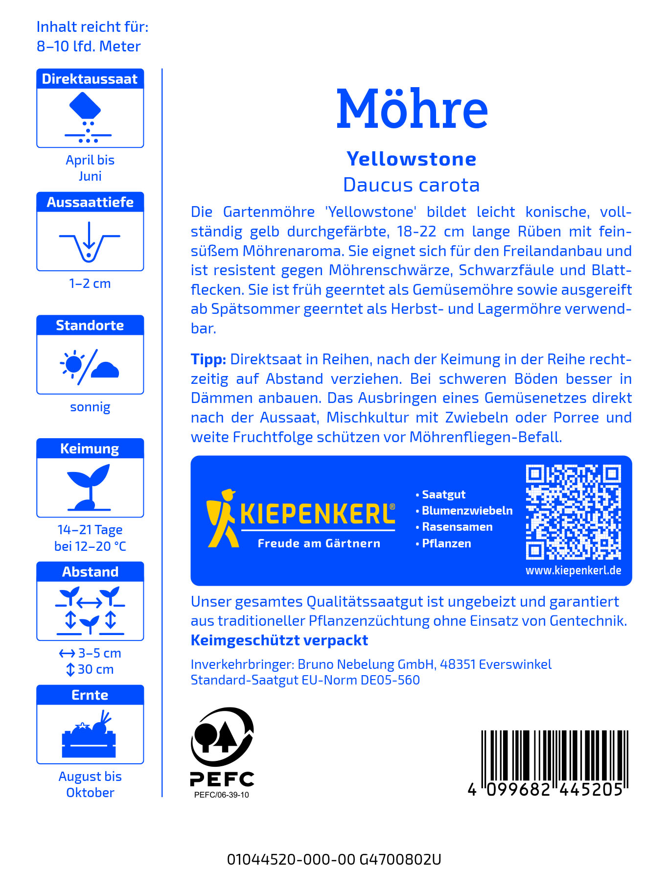Möhren Yellowstone gelb - Produktbild 2