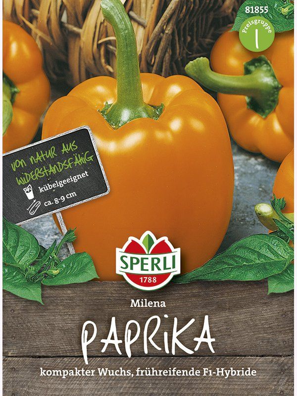 Paprika Milena F1, Orange