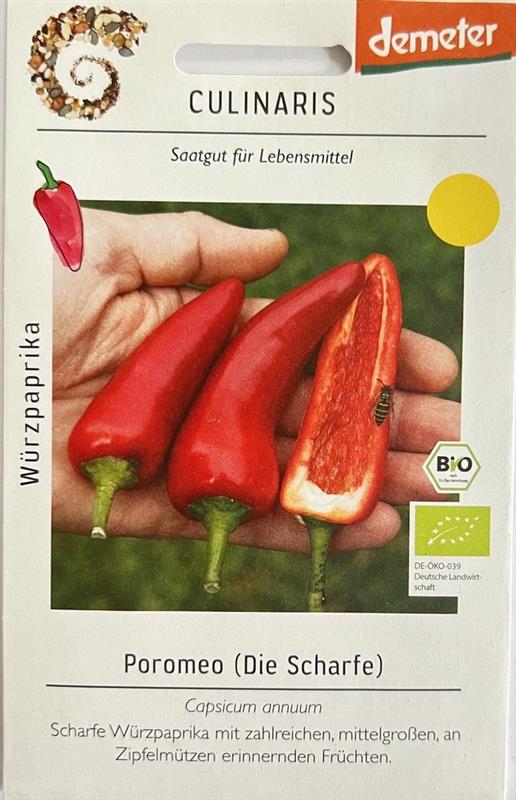 Bio Paprika / Chili Poromeo