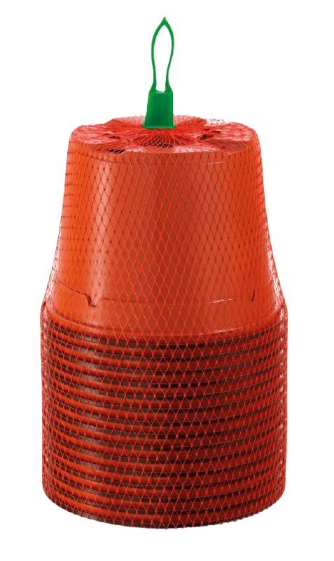 Romberg 15 Kunststofftöpfe rund ⌀ 13 cm 
