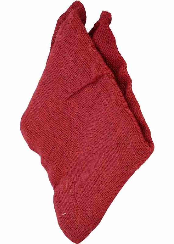 Jute Schutzsack 100x110cm rot