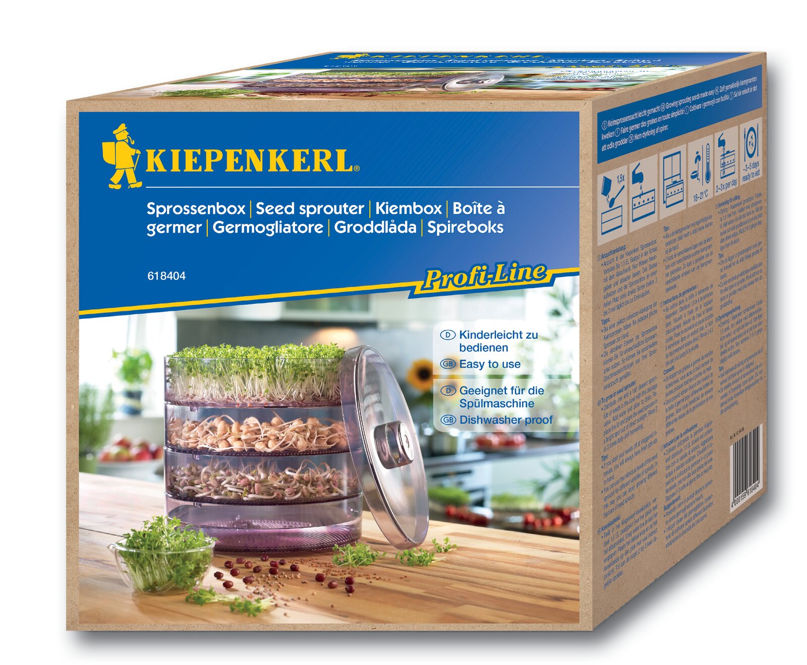 Sprossenbox mit 3 Ebenen