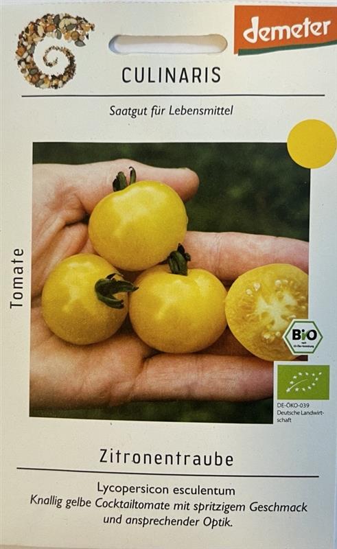 Bio Tomate Cocktail Zitronentraube