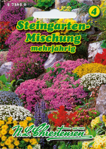 Steingarten Mischung Winterhart