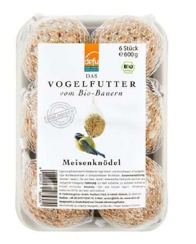 Defu, Bio Meisenknödel 6 Stück mit Netz
