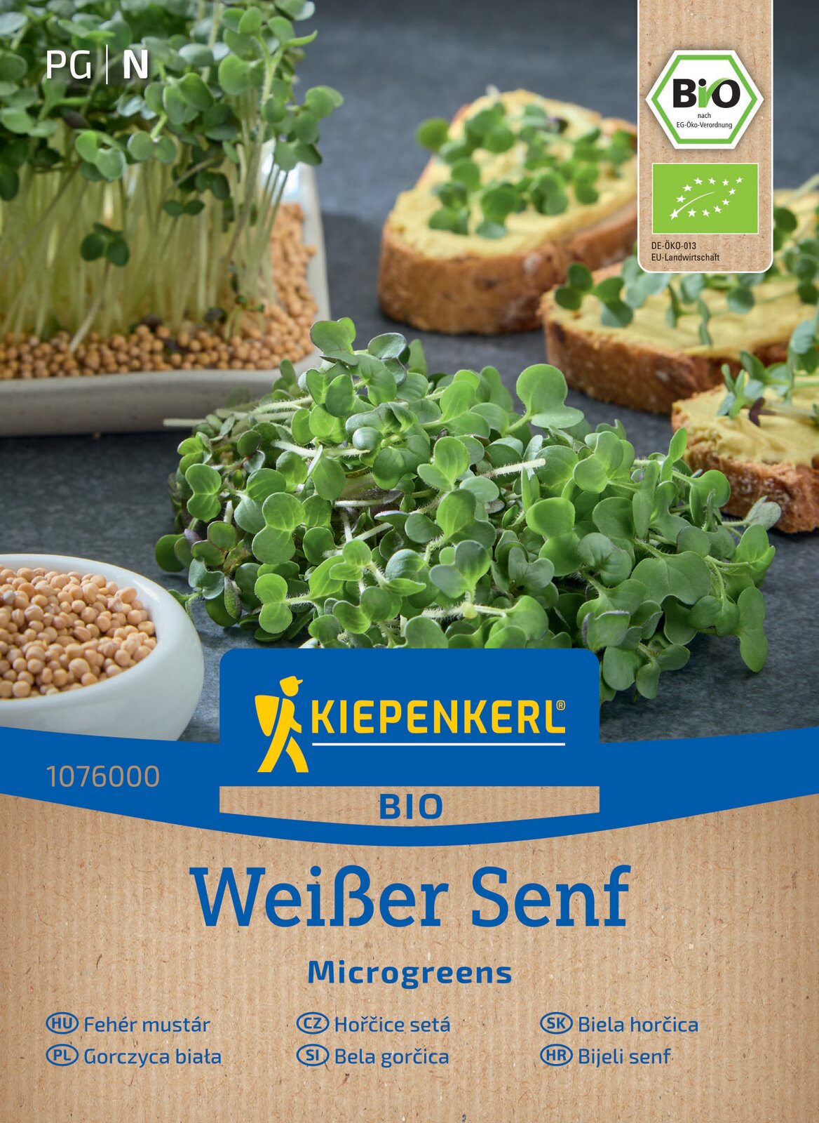 Keimsprossen Weißer Senf